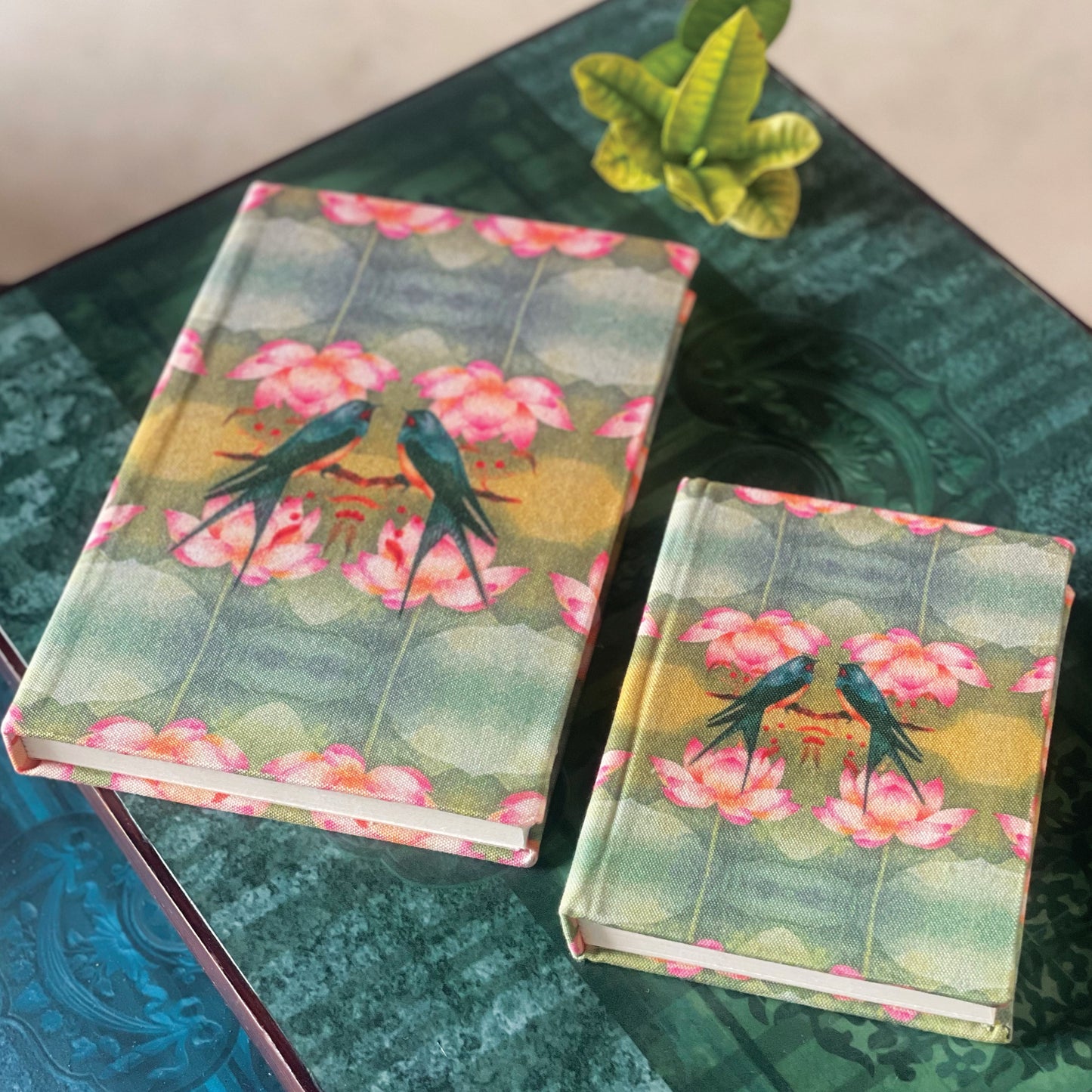 Parrots & Lotus Diary