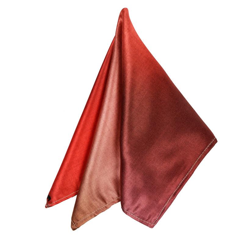Red and Brown Carmine Pocket