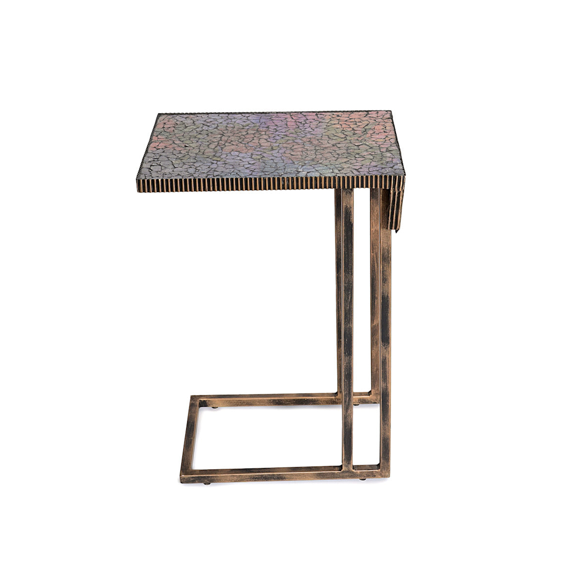 Modern living room Mosaic Eclectic Rectangle C Table