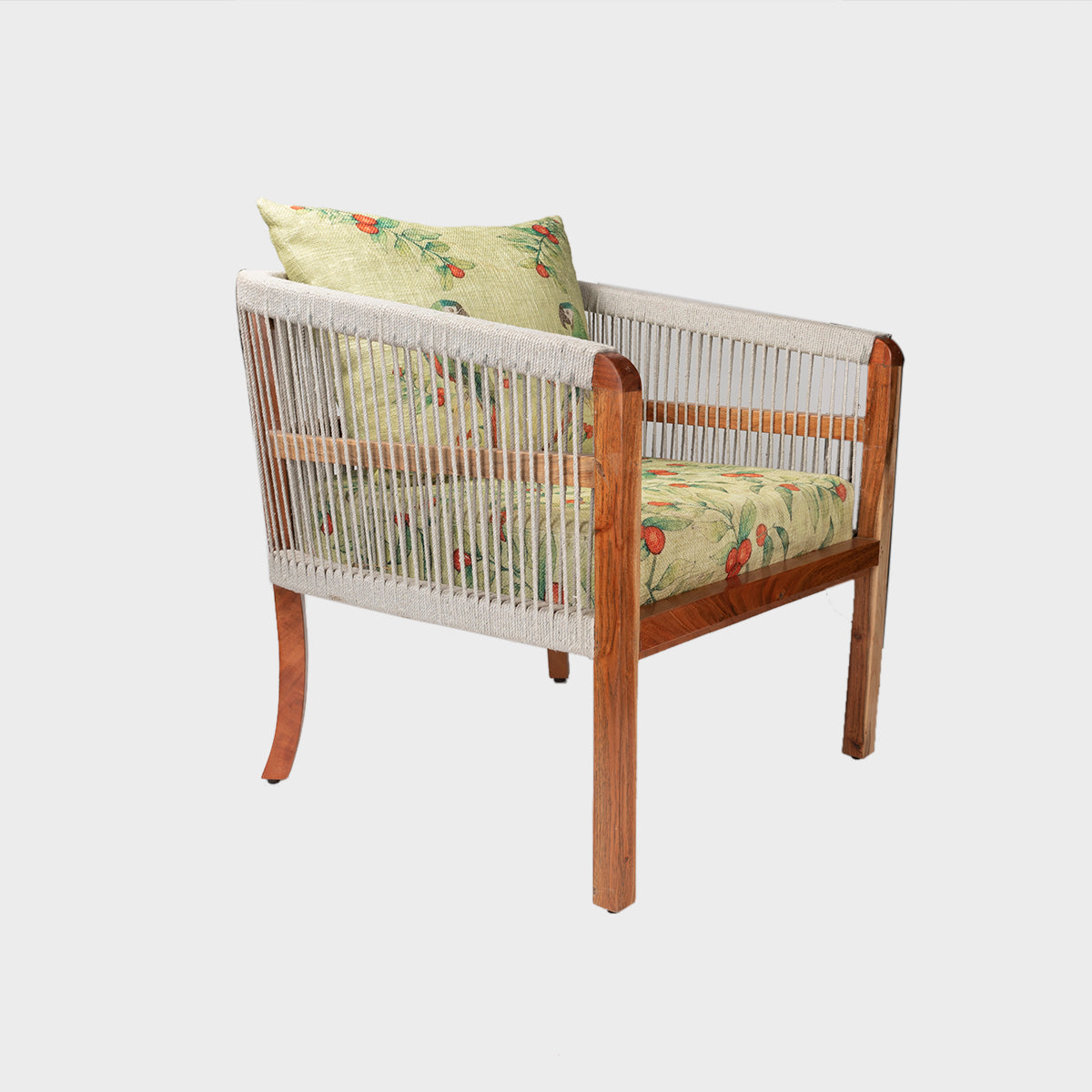 Side View of Savannah Parrot Chair