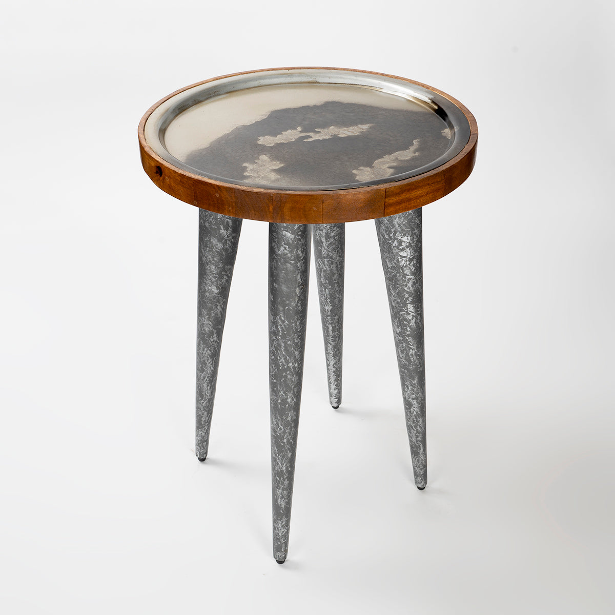Stylish Iron & Wood table for Living room