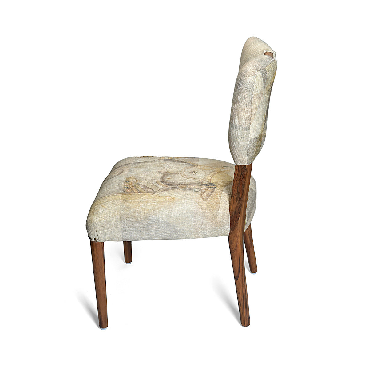 Side View of Eli Sepia Chair