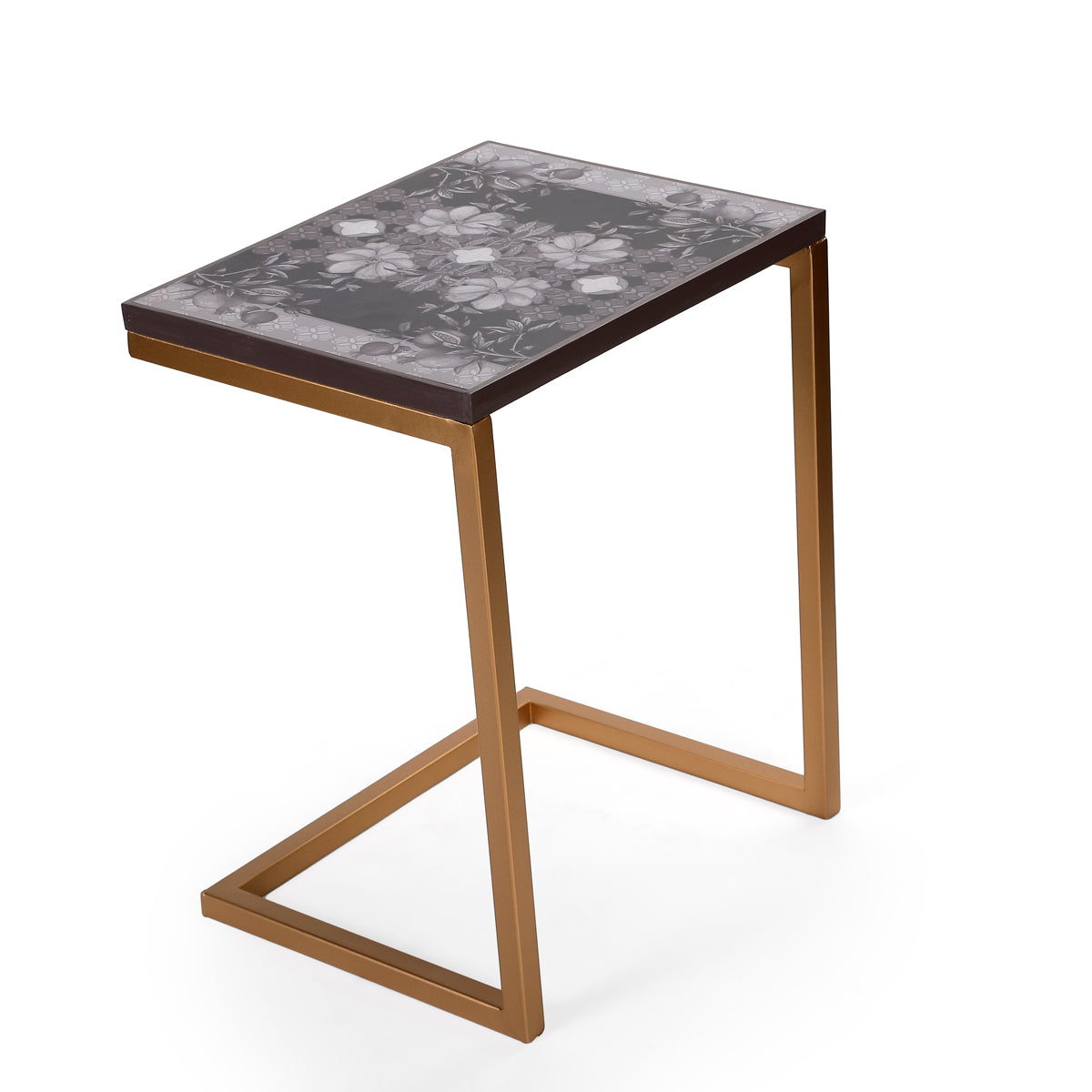 Wooden black and grey Table -Artychoke