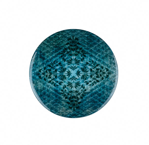 Antique Sheesh Round Coasters (Set of 4) - Artychoke