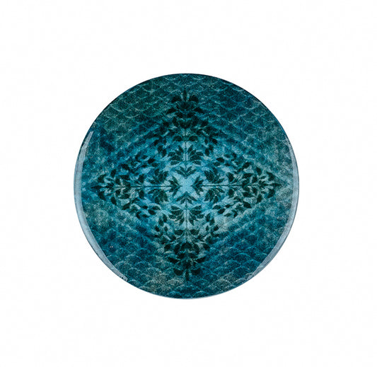 Antique Sheesh Round Coasters (Set of 4) - Artychoke