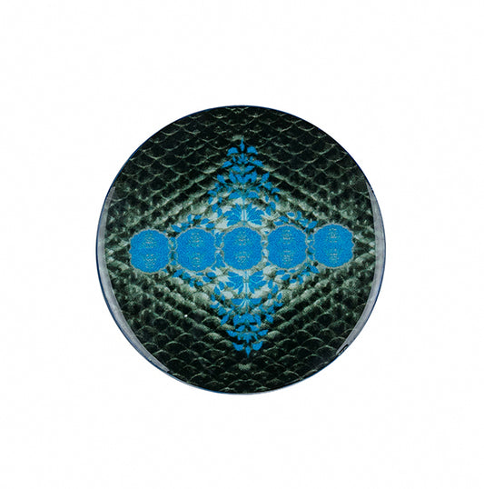Sheesh Mahal Round Coasters (Set of 4) - Artychoke