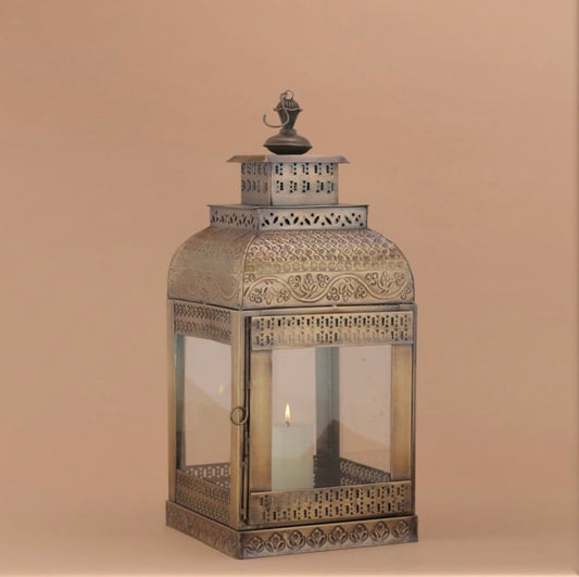 Maharani Lantern Antique gold candle - Artychoke