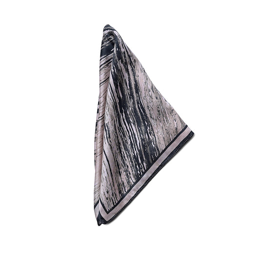 Monochrome strokes Pocket Square