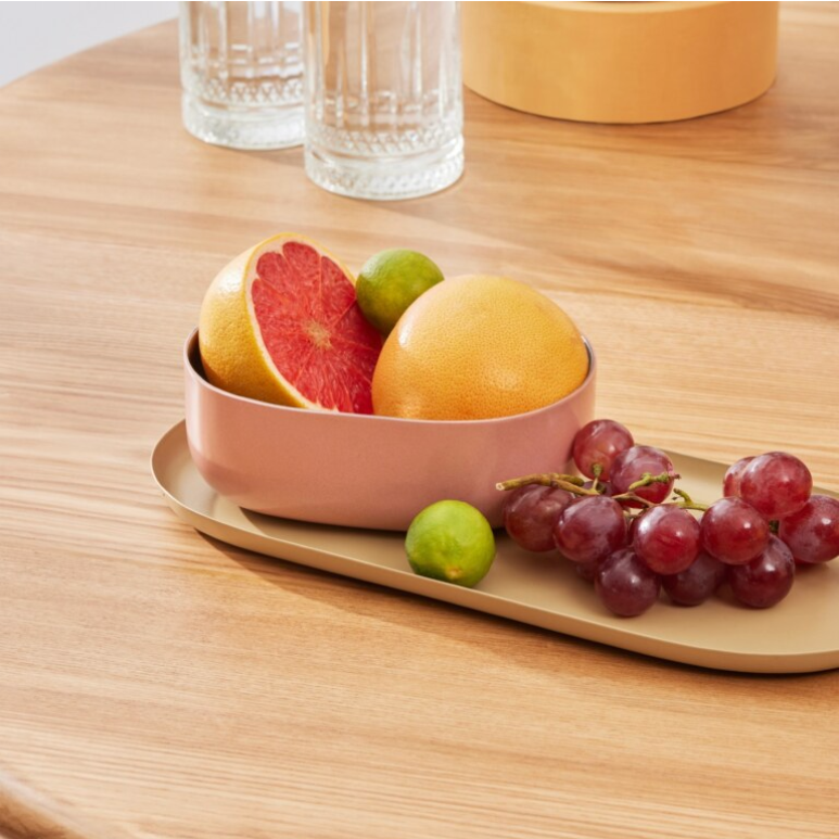 Celestique Bowl: Blush Rose