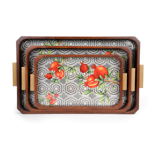 Pomegranate Grove Tray