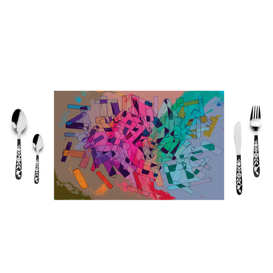 Linear Splash Table Mats
