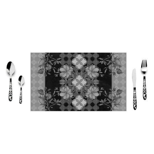 Granatum Monotone Table Mats
