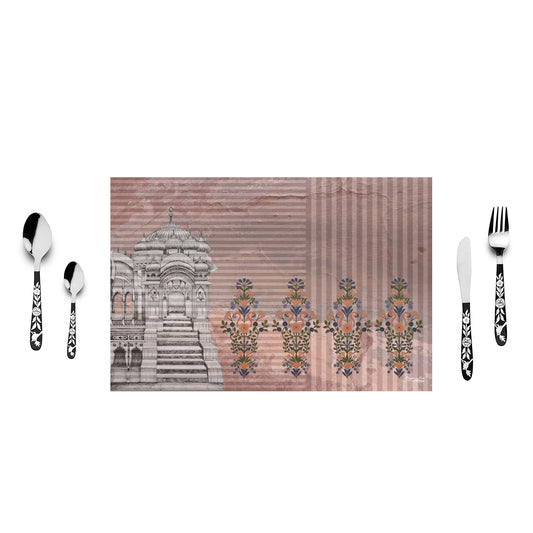 Haveli Rustic Peach Table Mats