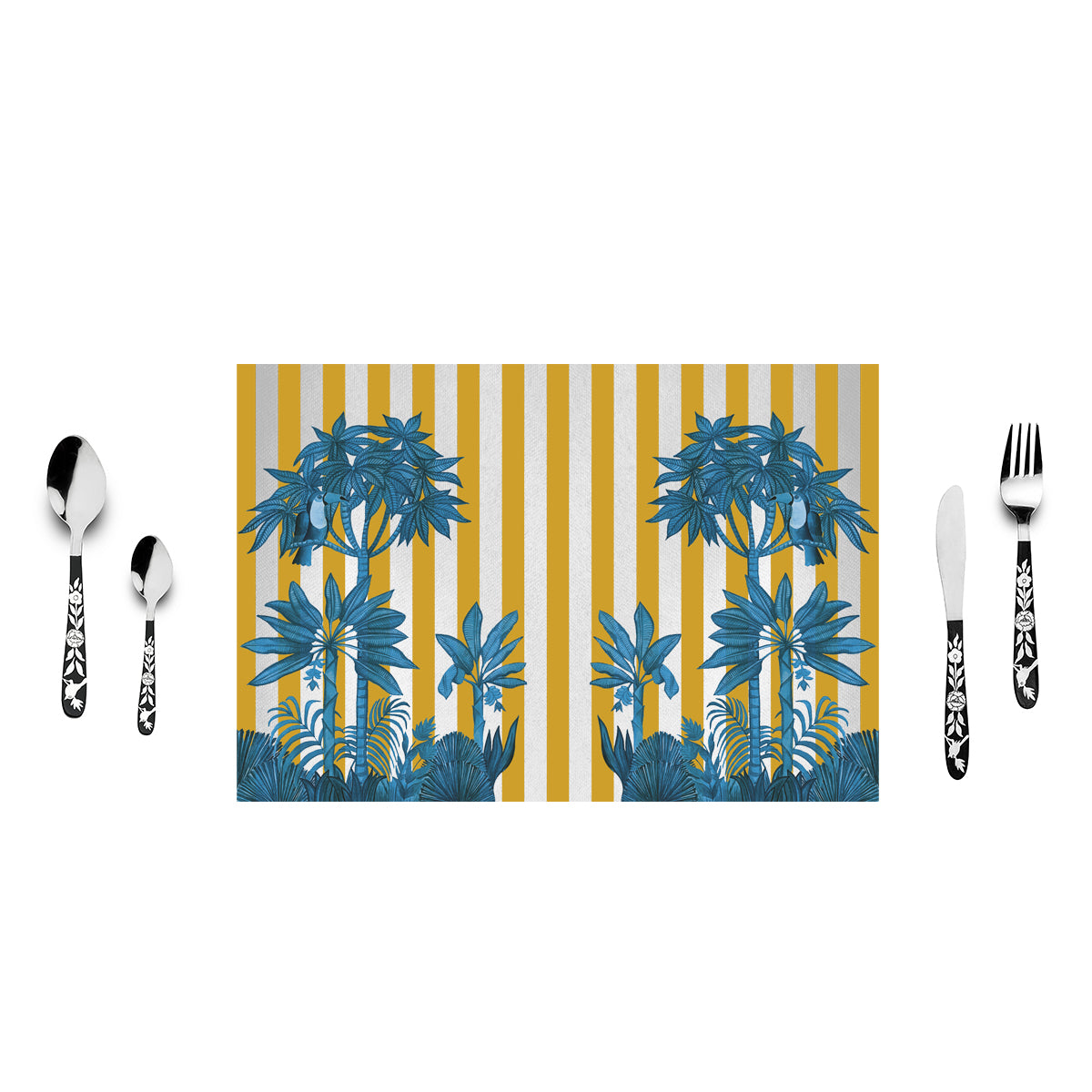 Sunset Tropical Forest Table Mats