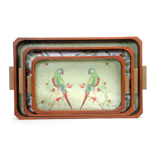 Savannah Parrot Grove Tray