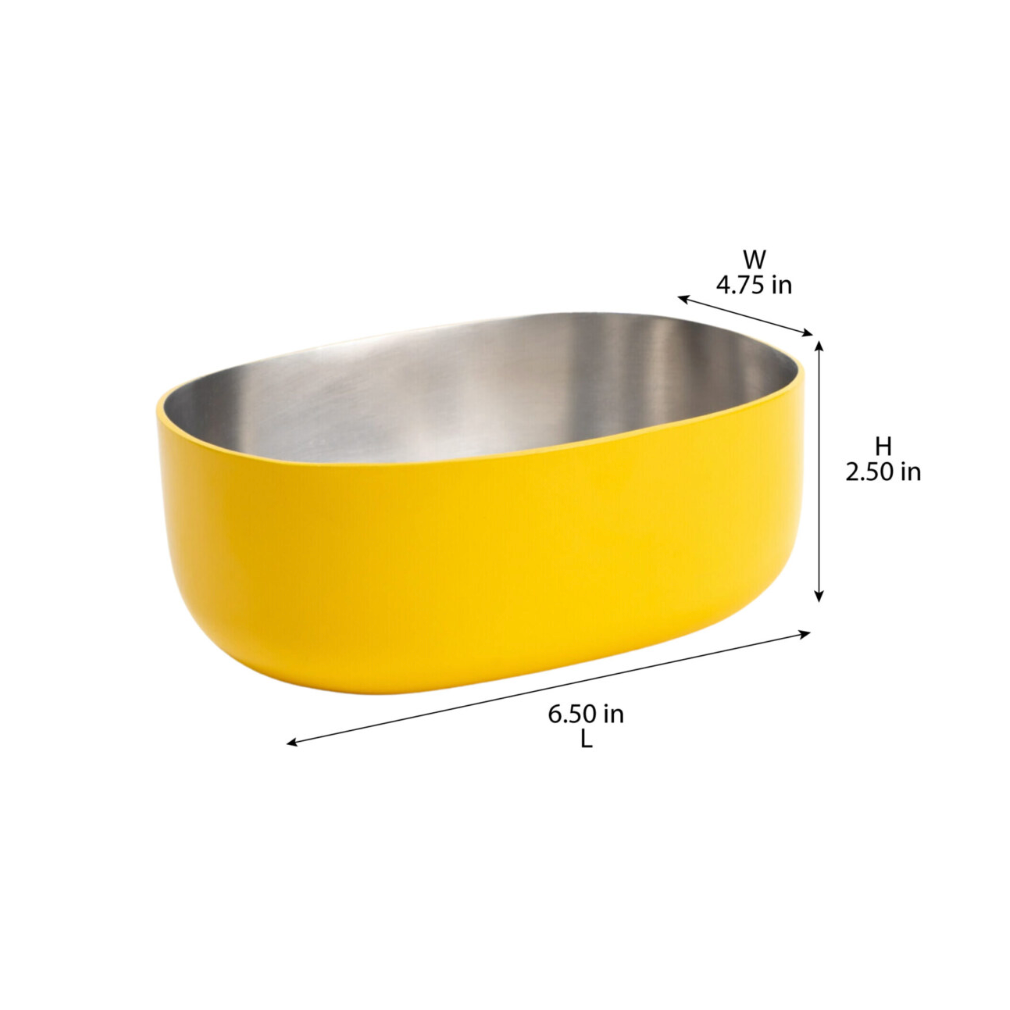 Yellow Colour Citrus Burst celestique Bowl