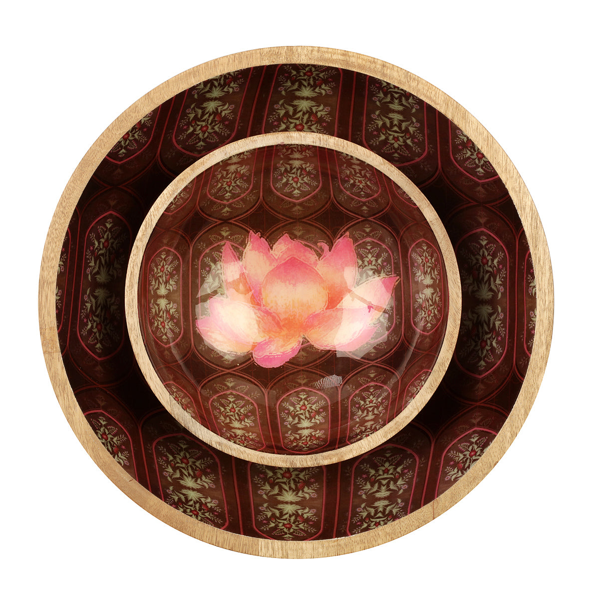 Wine Lotus Bowls
