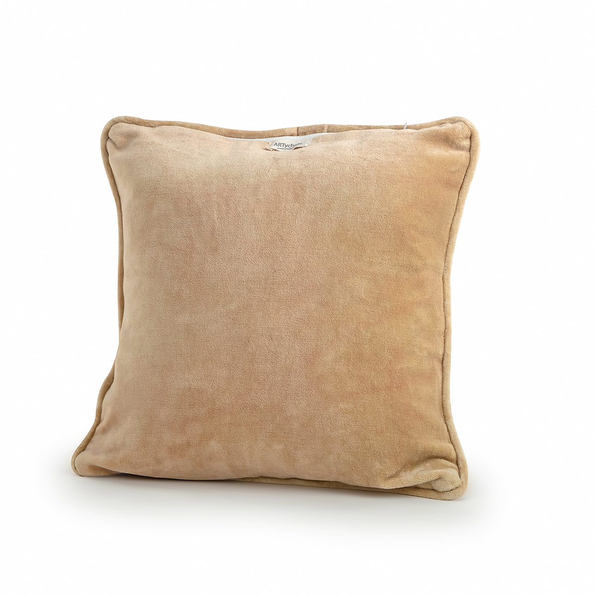 Antique velvet Lotus Cushion Cover