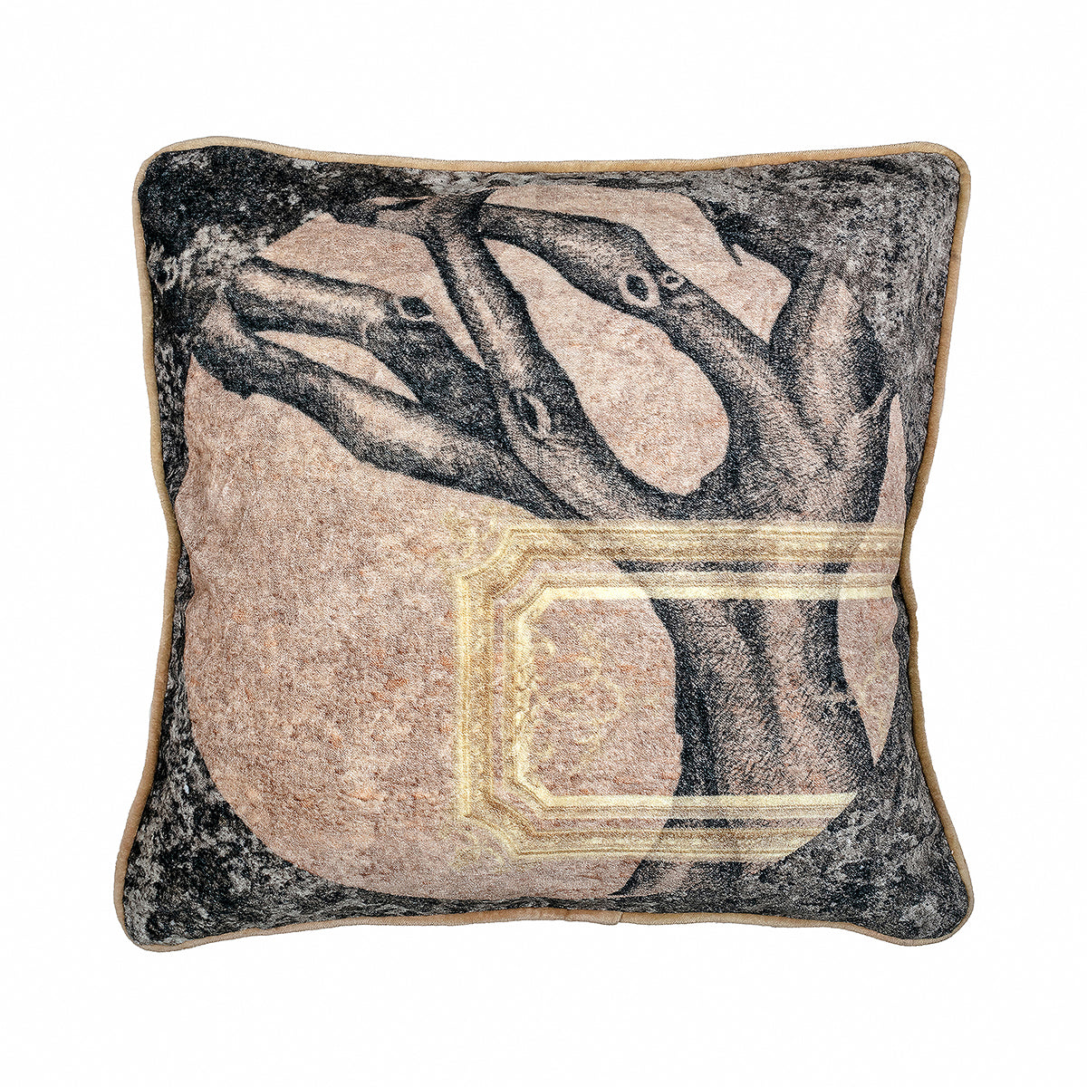 Antique Tree Cushion Cover