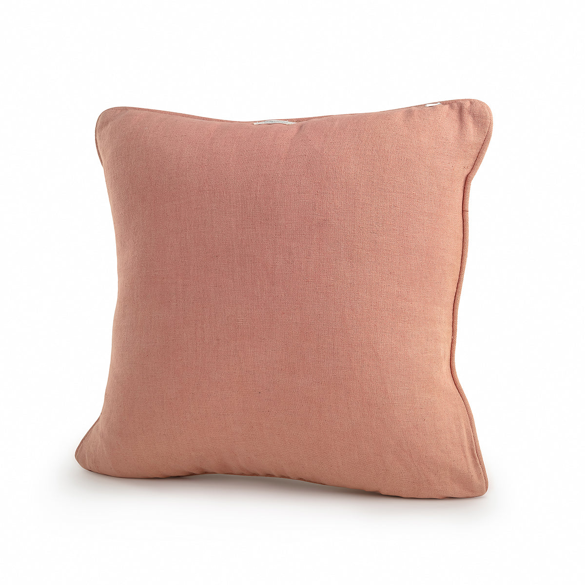 Parrot Pink Canvas Cushion Cover