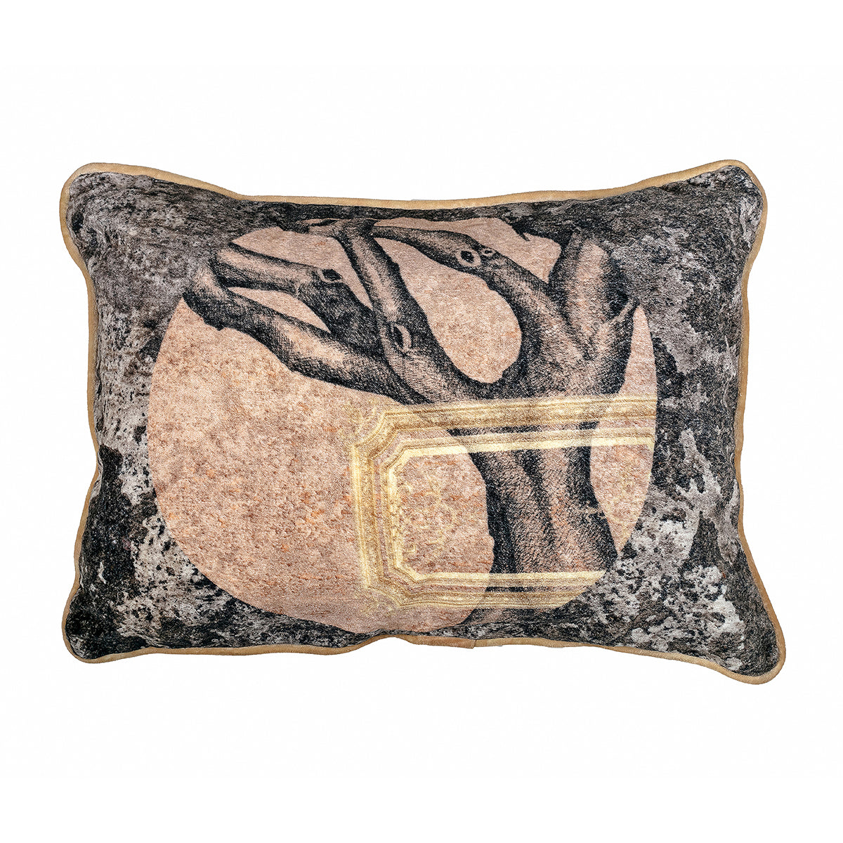 Antique Tree Rectangle Cushion Cover