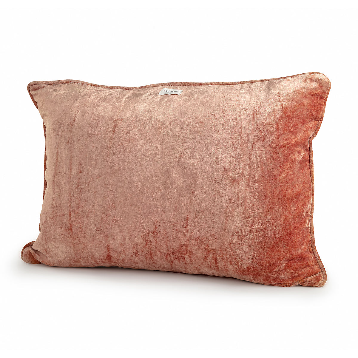 Velvet Gold, Pink Rectangle Velvet Cushion Cove