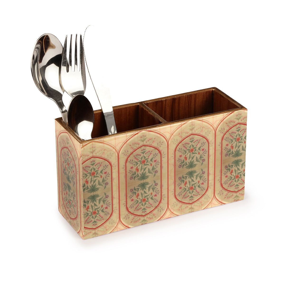 Handcrafted Mughal Motif Glossy Organiser