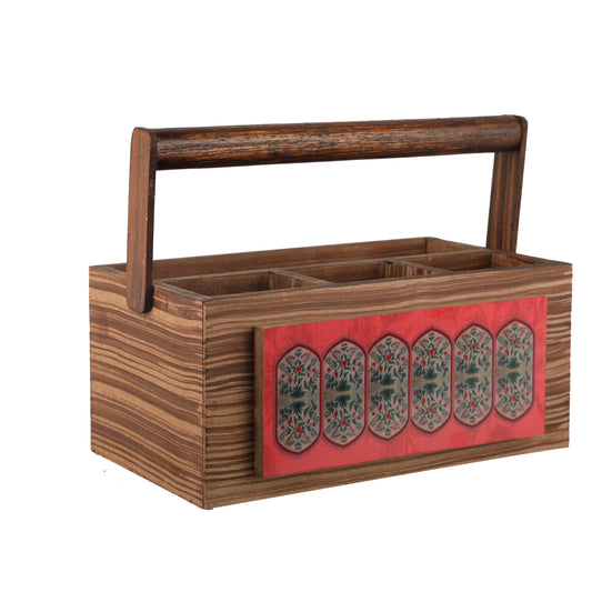 Mughal Motif Multi Utility Holder - Artychoke