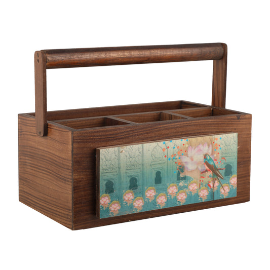 Vintage Bird Multi Utility Holder - Artychoke