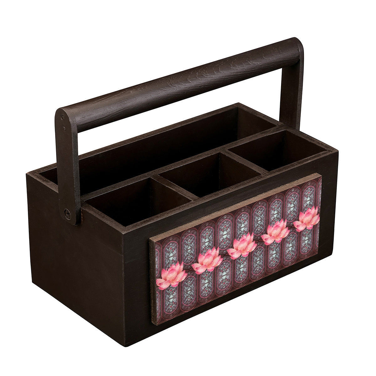 Wine Lotus Multi Utility Napkins Section Holder