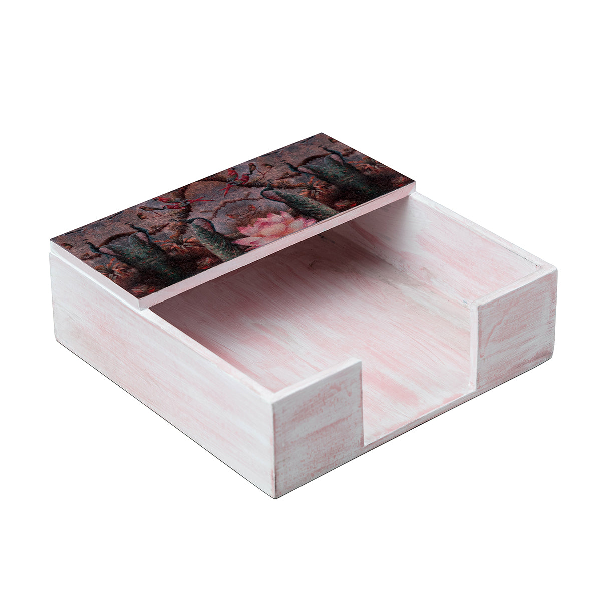 Buy a White Cutlery & Napkin Holder Set