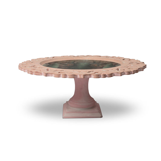 Peacock Cake Platter - Artychoke