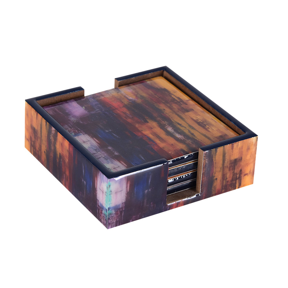 Heat Proof Universe Square Coasters