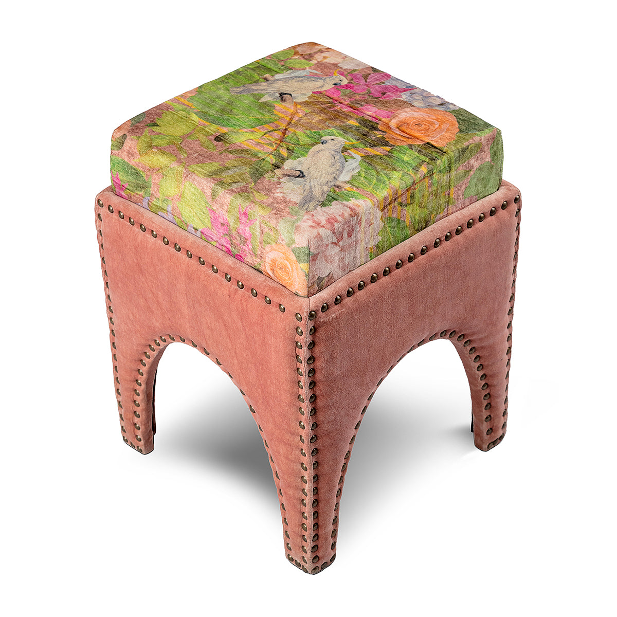 The Cockatoo Box Stool - Artychoke