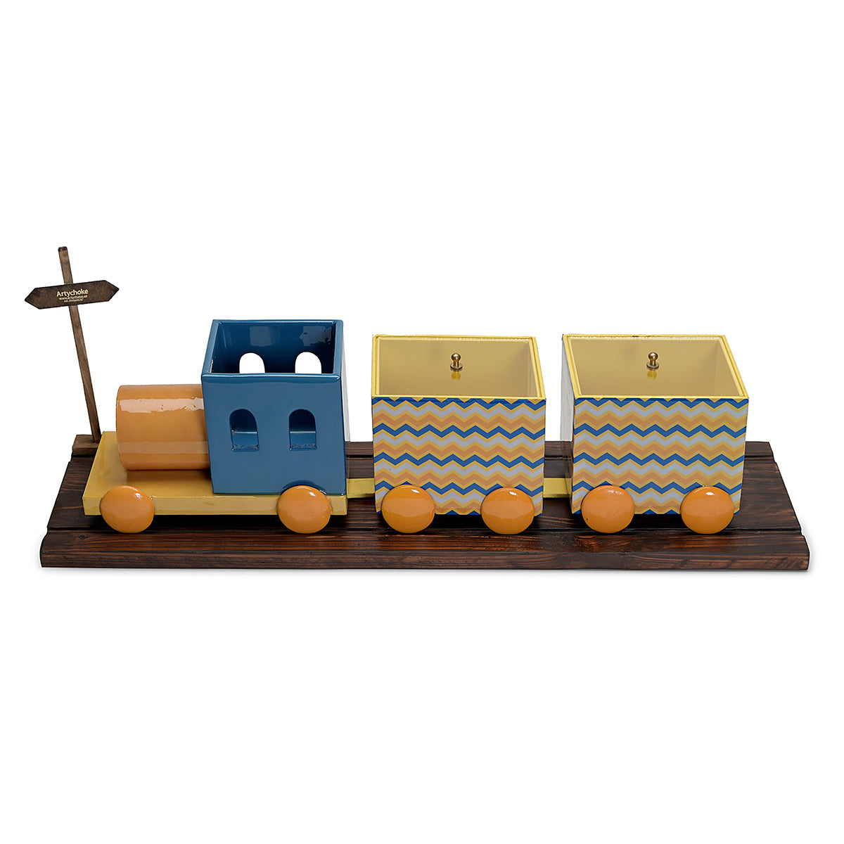 Engine Kids Storage Boxes Using high quality wood