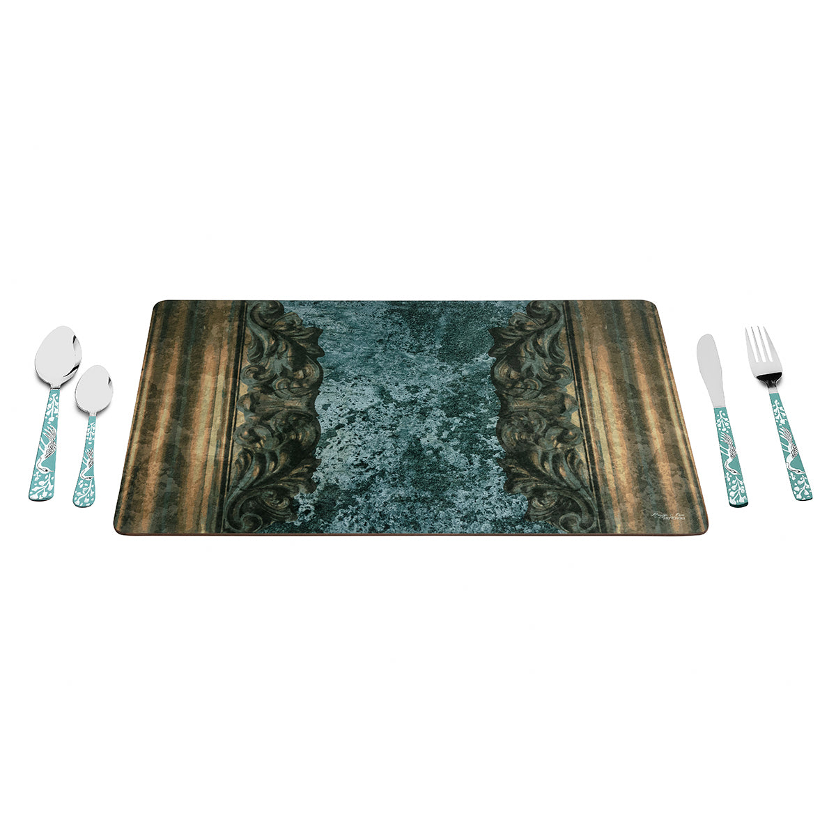 Carved Cement smooth & luxurious Table Mats