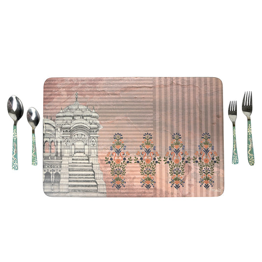 Haveli Rustic Rose Table Mats - Artychoke