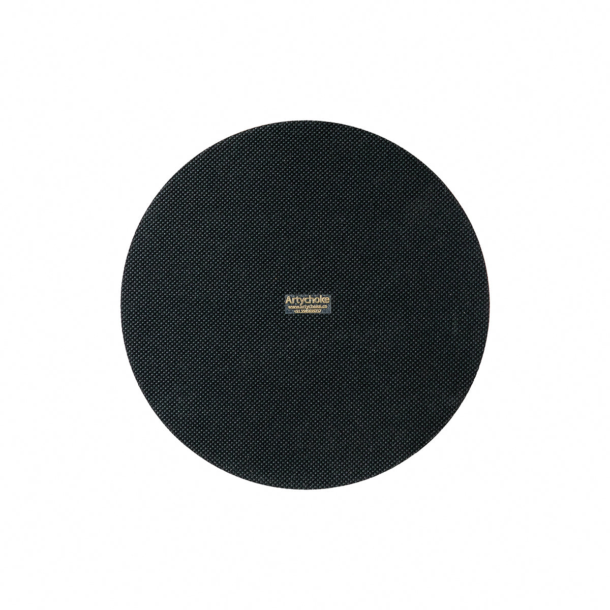 Carved Cement Round Trivets (Set of 2)