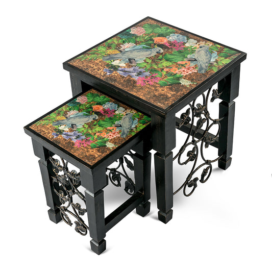 Cockatoo Foliage Nesting Tables (Set of 2) - Artychoke