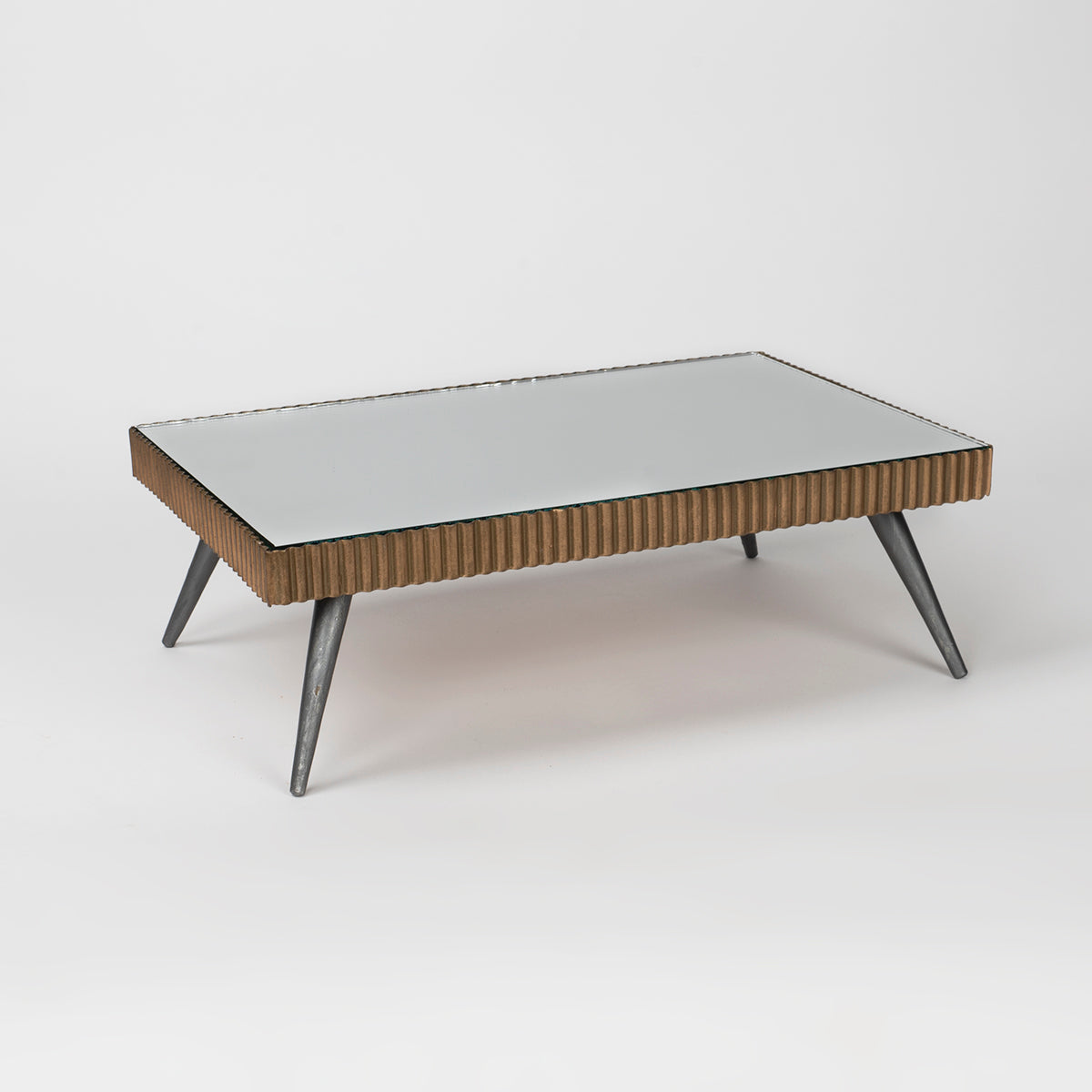 Mirror Rectangle Buffet Riser