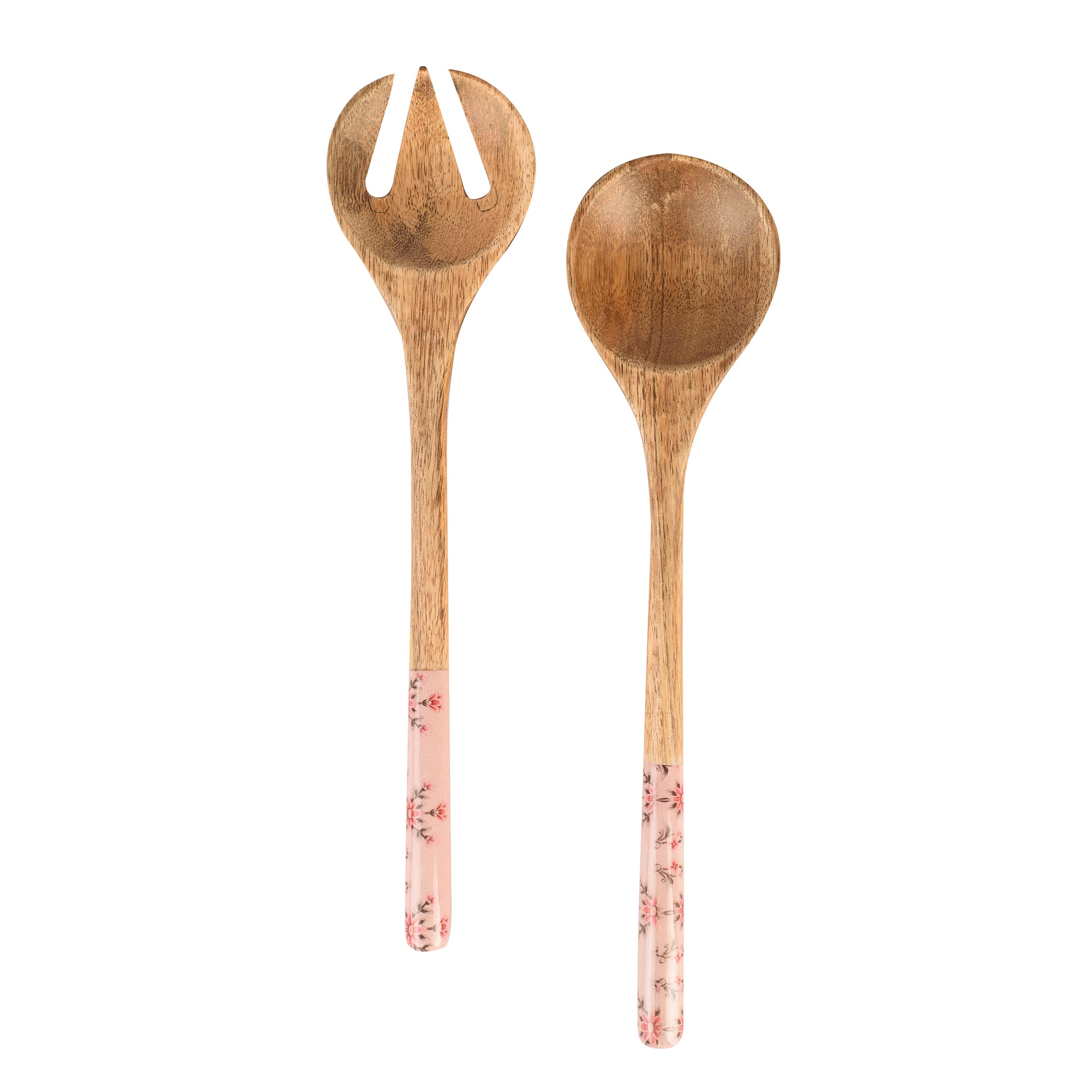 Rose Quartz Salad Servers