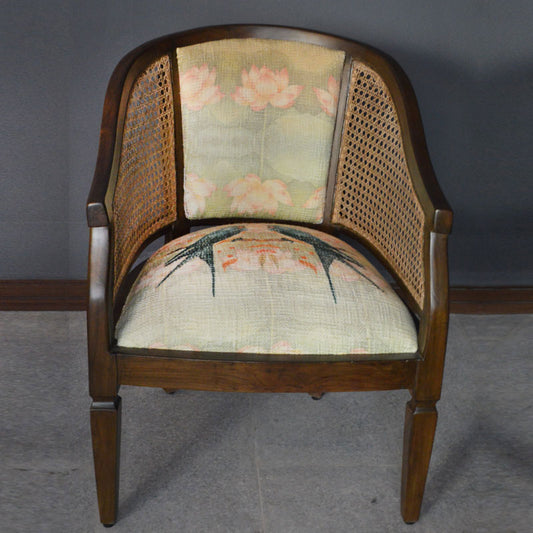Lotus Bird Cane Chair - Artychoke