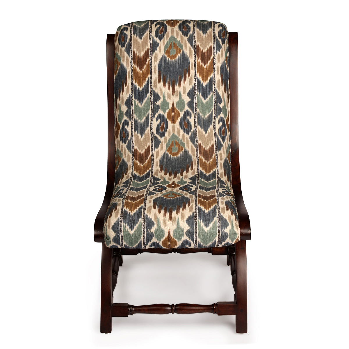 Everything is handmade by artisans Woven Ikat Lounger sofa chair