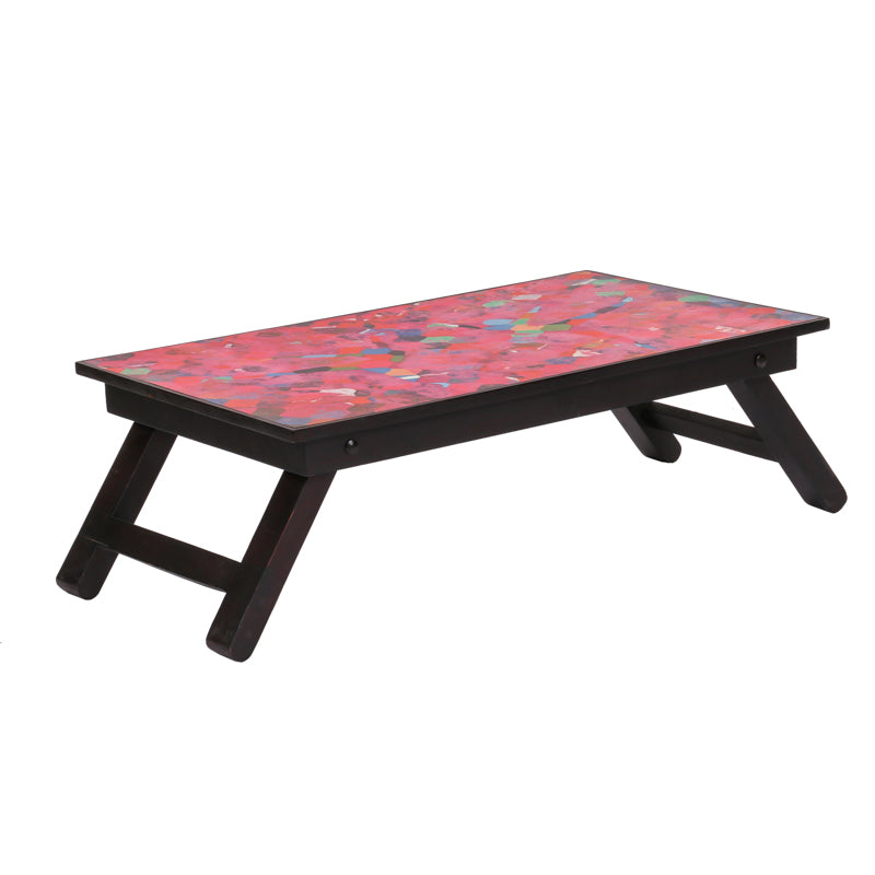Celebration Pink Folding Bed Table - Artychoke