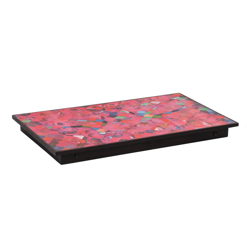 Celebration Pink high quality wood & easily Folding Bed Table