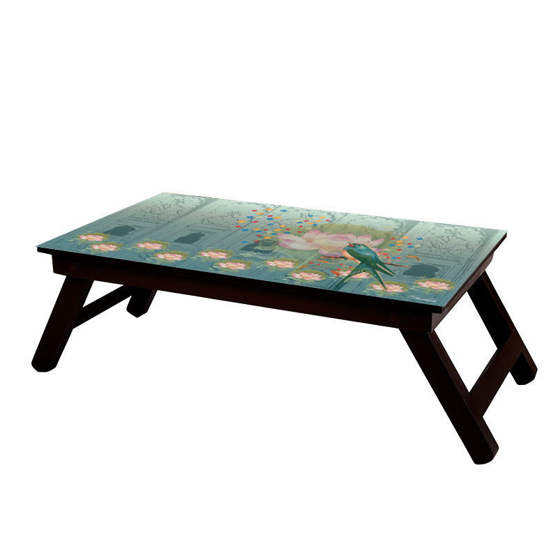 Vintage Bird Folding Bed Table