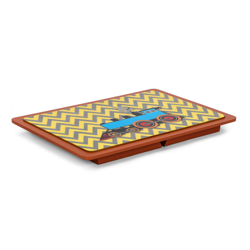 Engine Kids Yellow Orange High quality wooden Folding Table