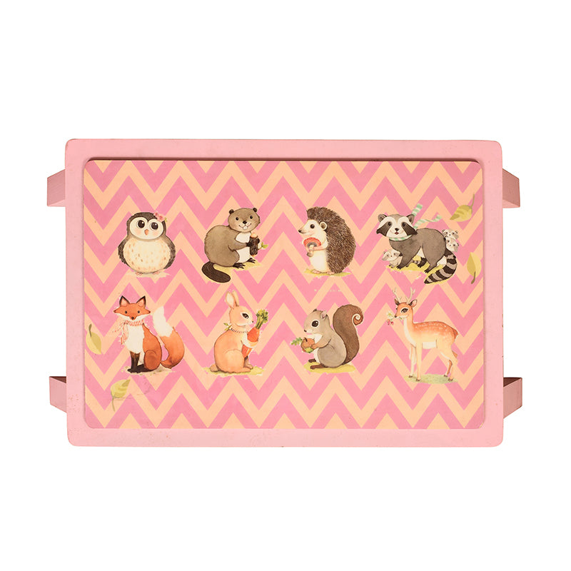 Buy Forest Pink High Quality wooden Folding Table