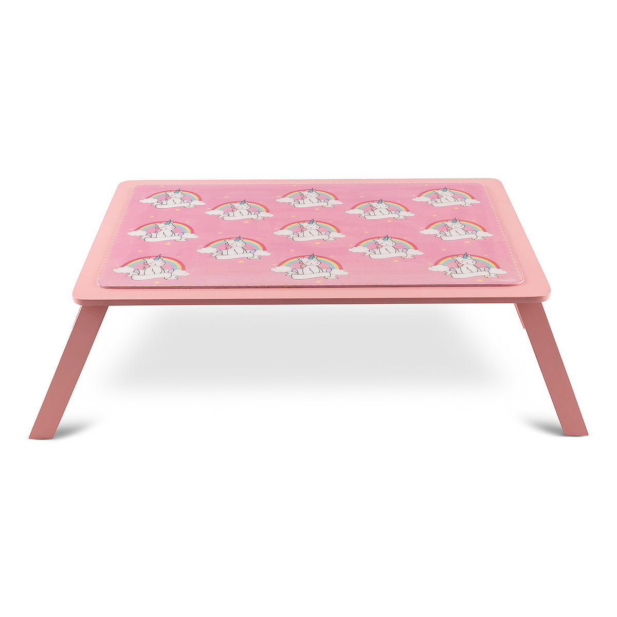 Unicorn Kids Pink Folding Wooden dust & water resistant Table
