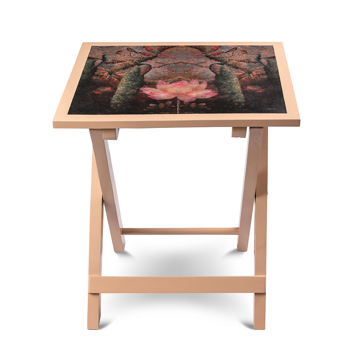 Buy Peacock Folding High quality wood Table